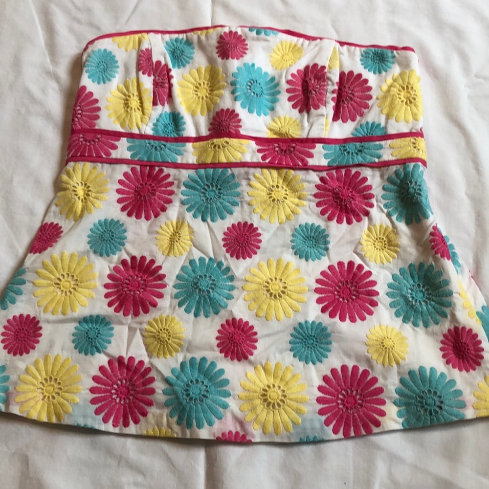 Lilly Pulitzer Strapless Top
